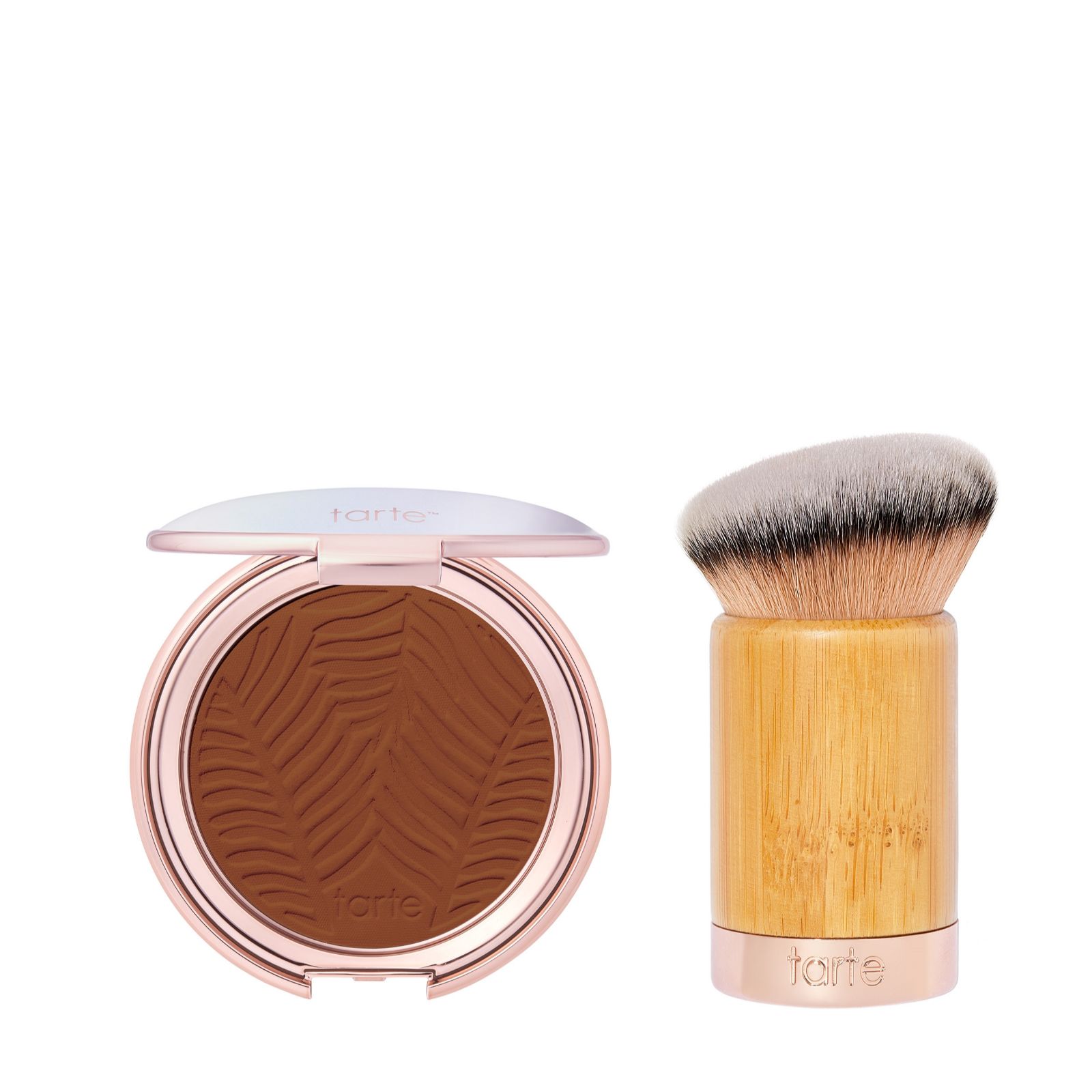 tarte Amazonian Clay Blurring Powder Foundation & Brush