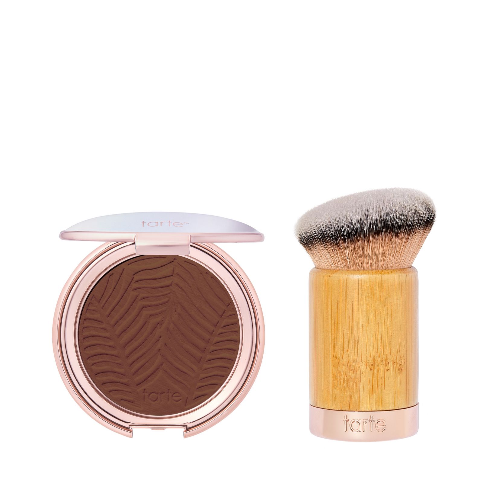 tarte Amazonian Clay Blurring Powder Foundation & Brush