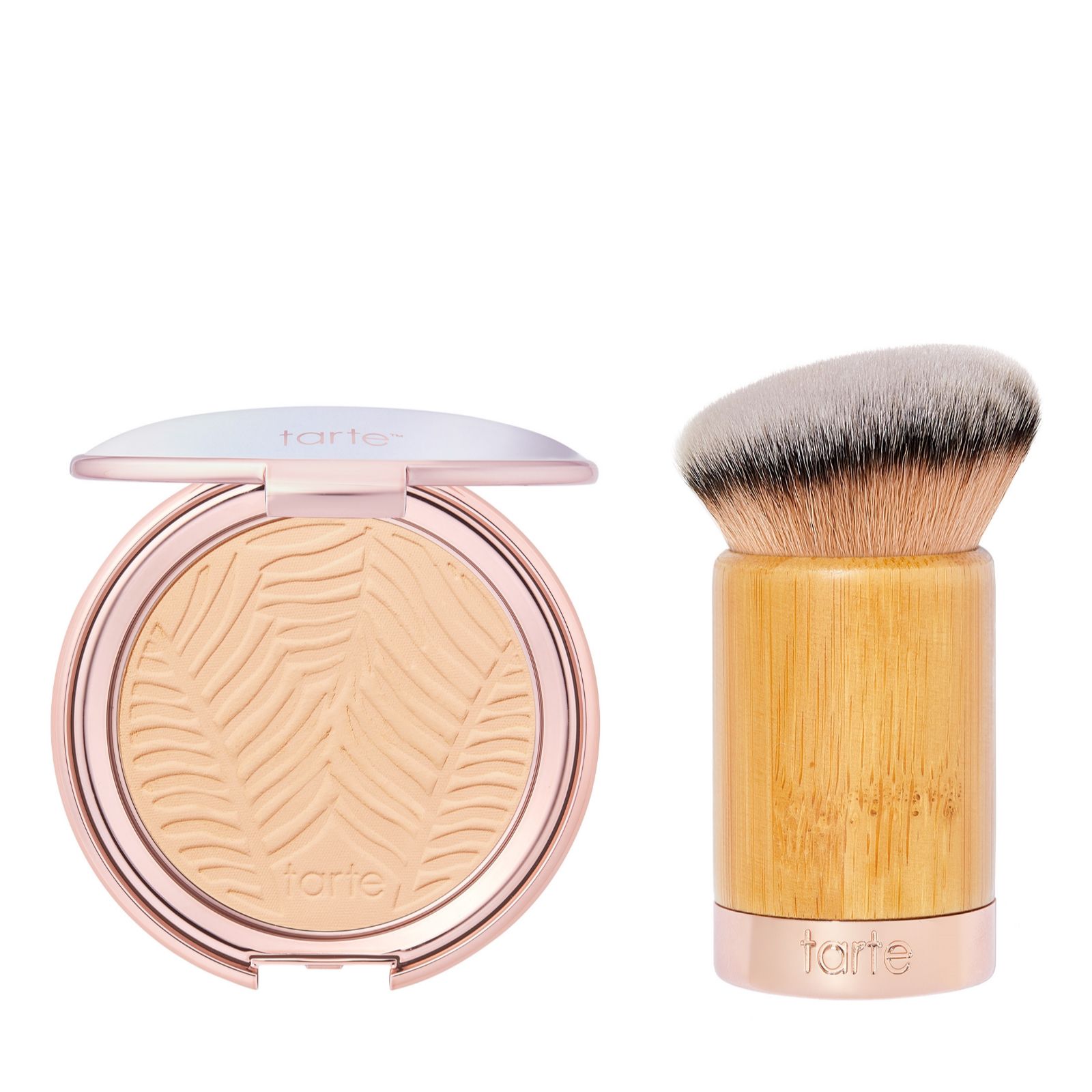 tarte Amazonian Clay Blurring Powder Foundation & Brush
