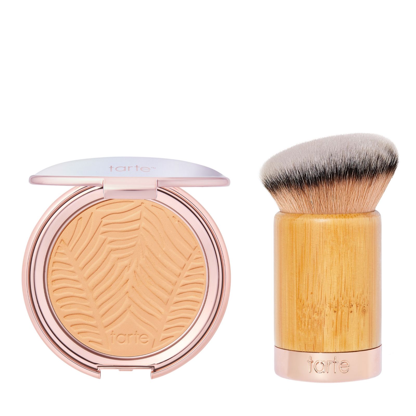 tarte Amazonian Clay Blurring Powder Foundation & Brush