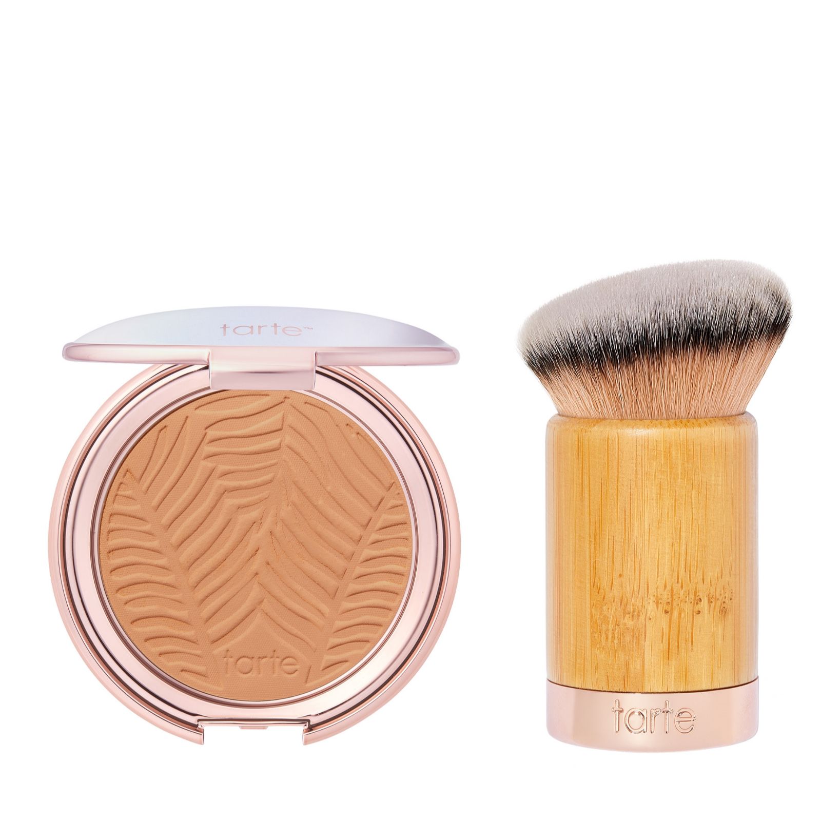 tarte Amazonian Clay Blurring Powder Foundation & Brush