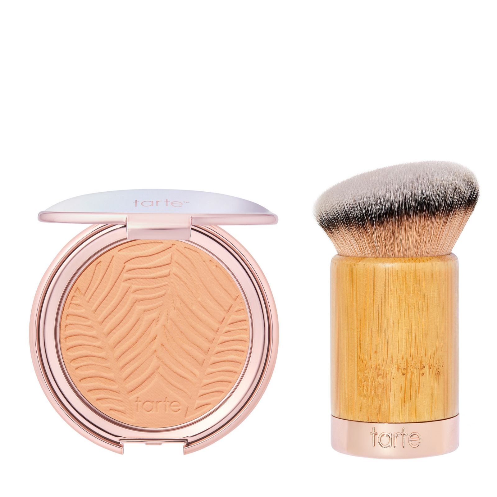 tarte Amazonian Clay Blurring Powder Foundation & Brush