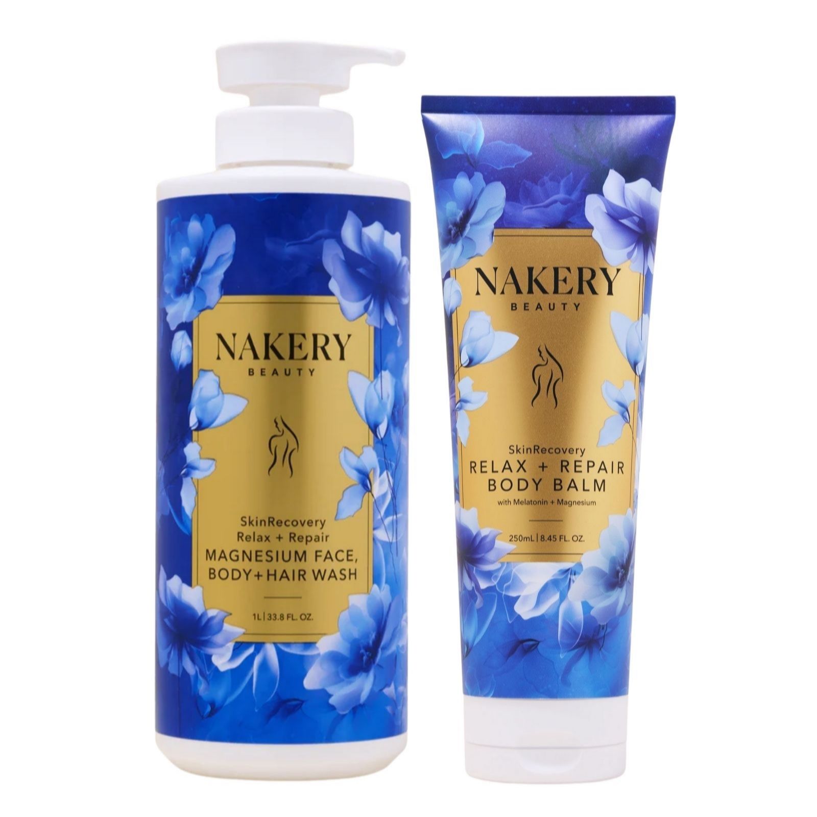 Nakery Beauty Magnesium Wash & Balm Supersize Wellbeing Duo