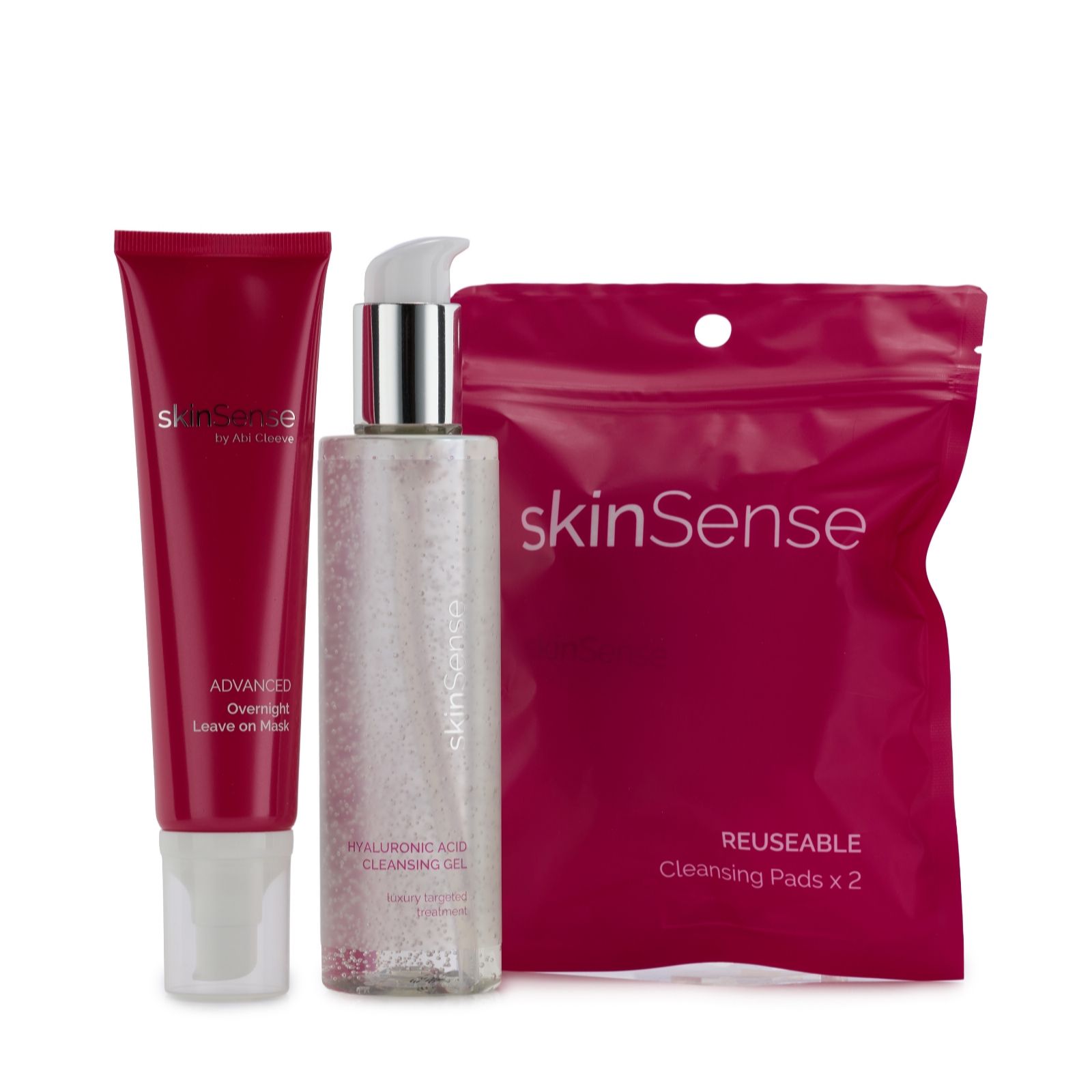 SkinSense Cleanse & Overnight Mask Set
