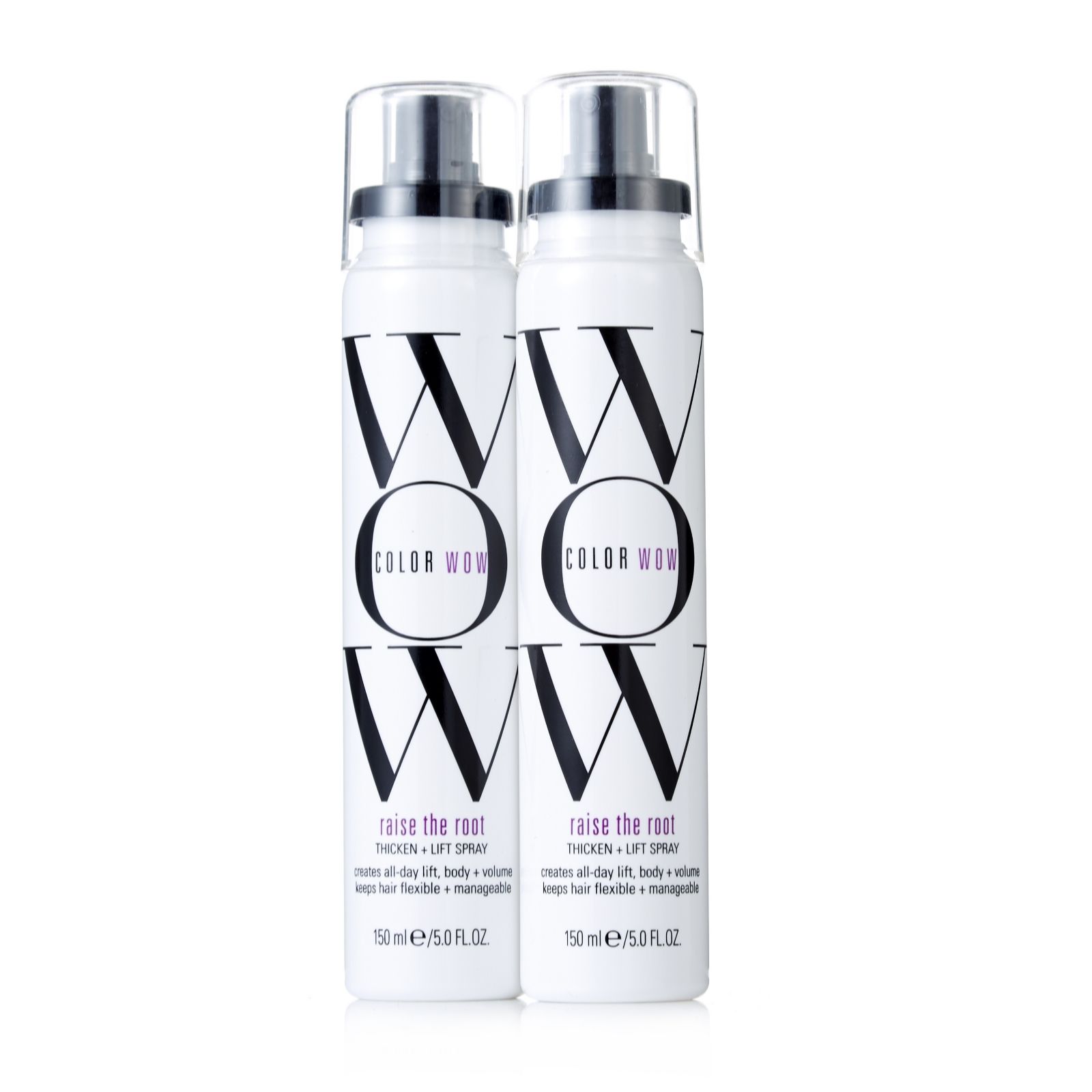 Color Wow Raise The Root Thicken Lift Spray Duo 150ml QVC UK