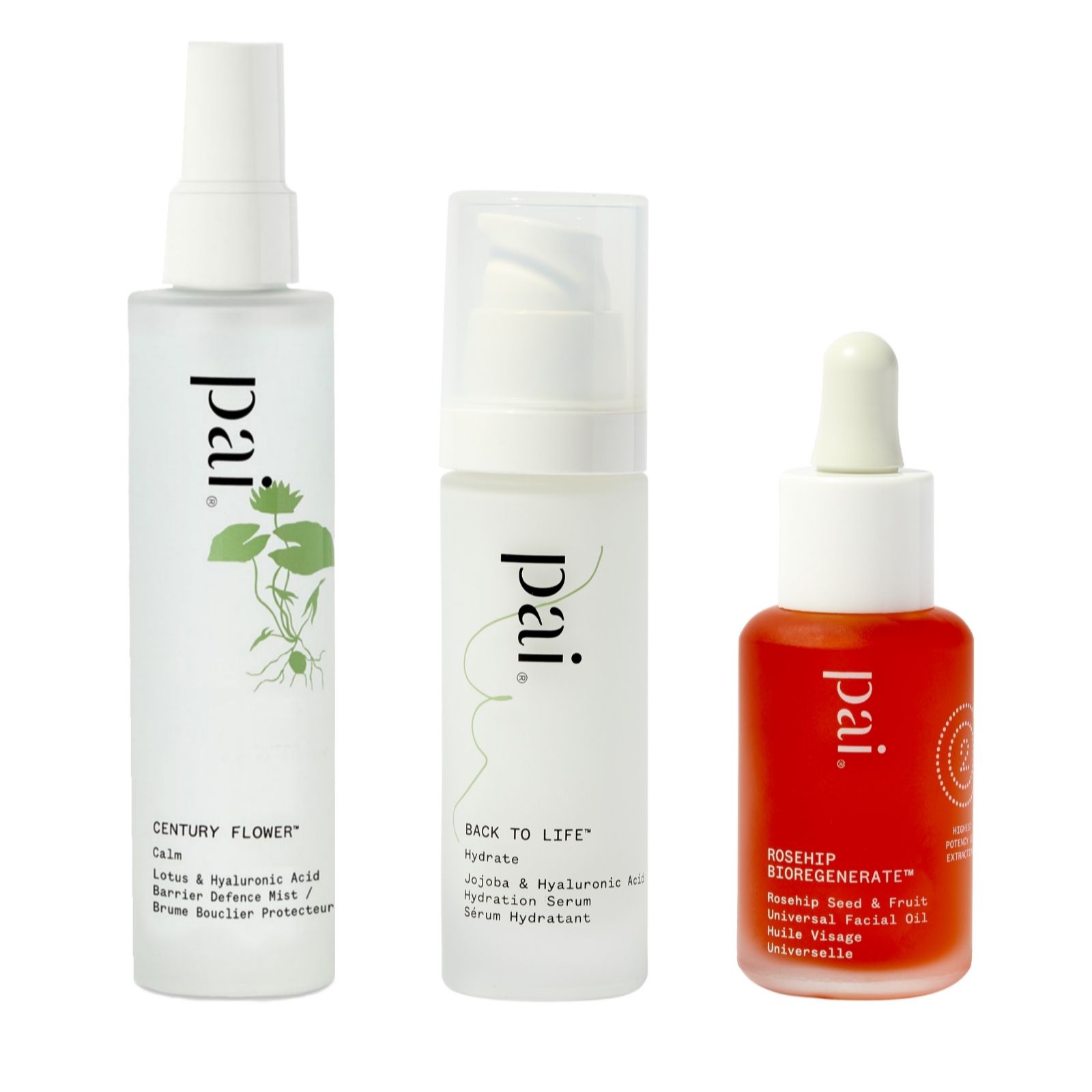 Pai Skincare Hydration Heroes 3 Piece Collection