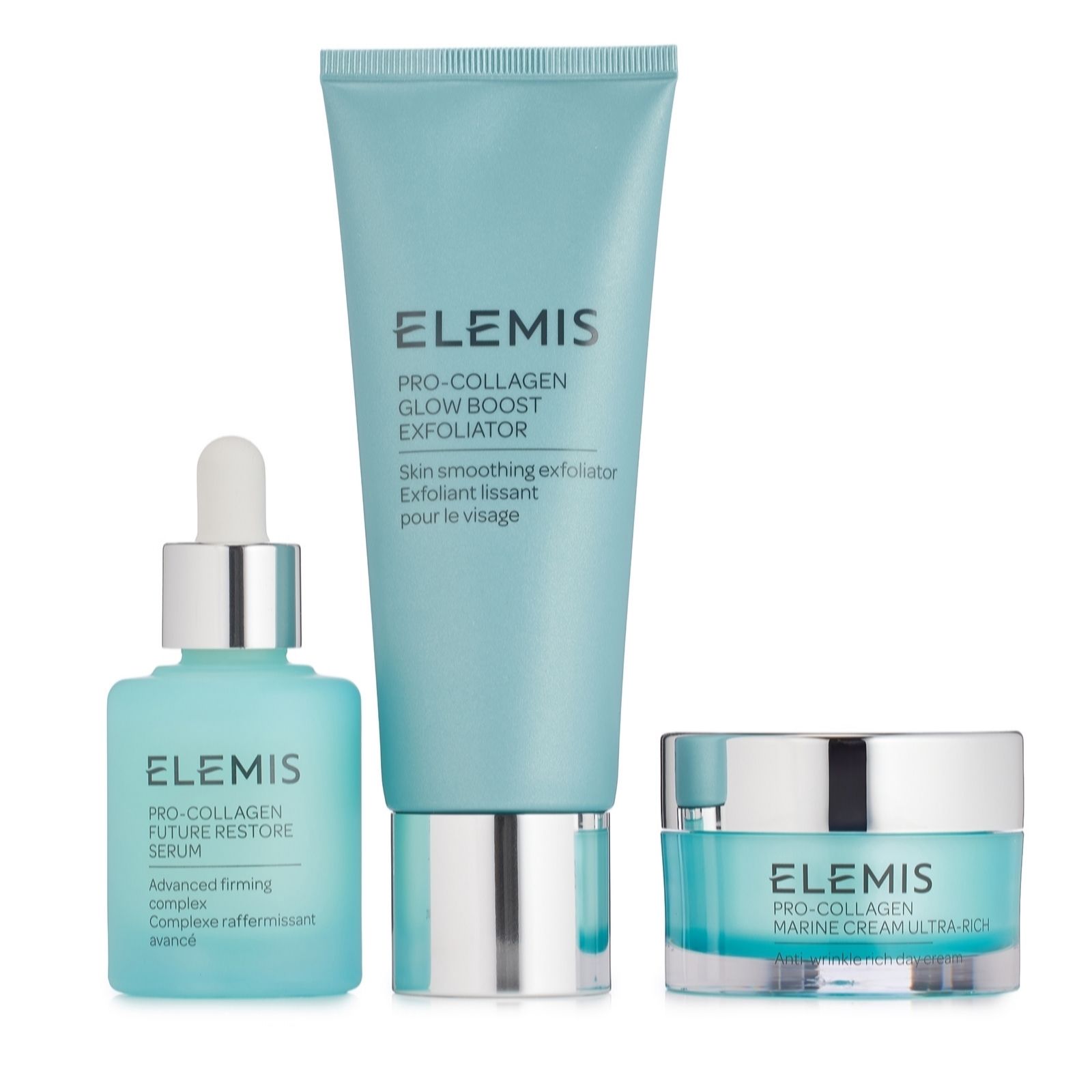 Elemis Pro-Collagen Future Restore Firm & Glow 3 Piece Collection