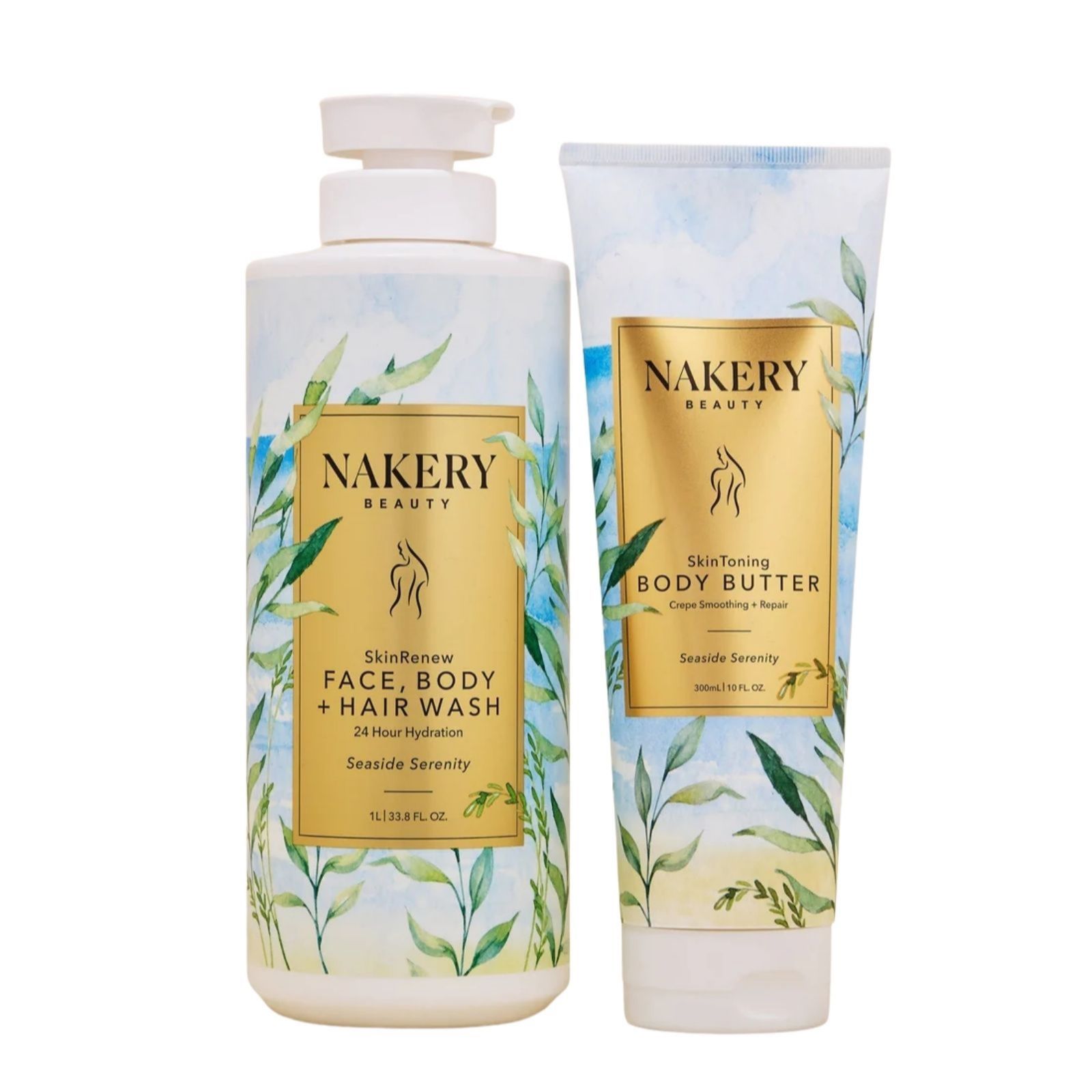 Nakery Beauty Cleanse, Firm & Tighten Body Duo
