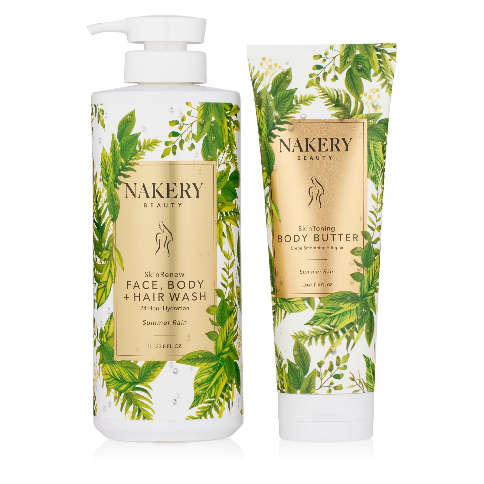 Nakery Beauty Cleanse, Firm & Tighten Body Duo
