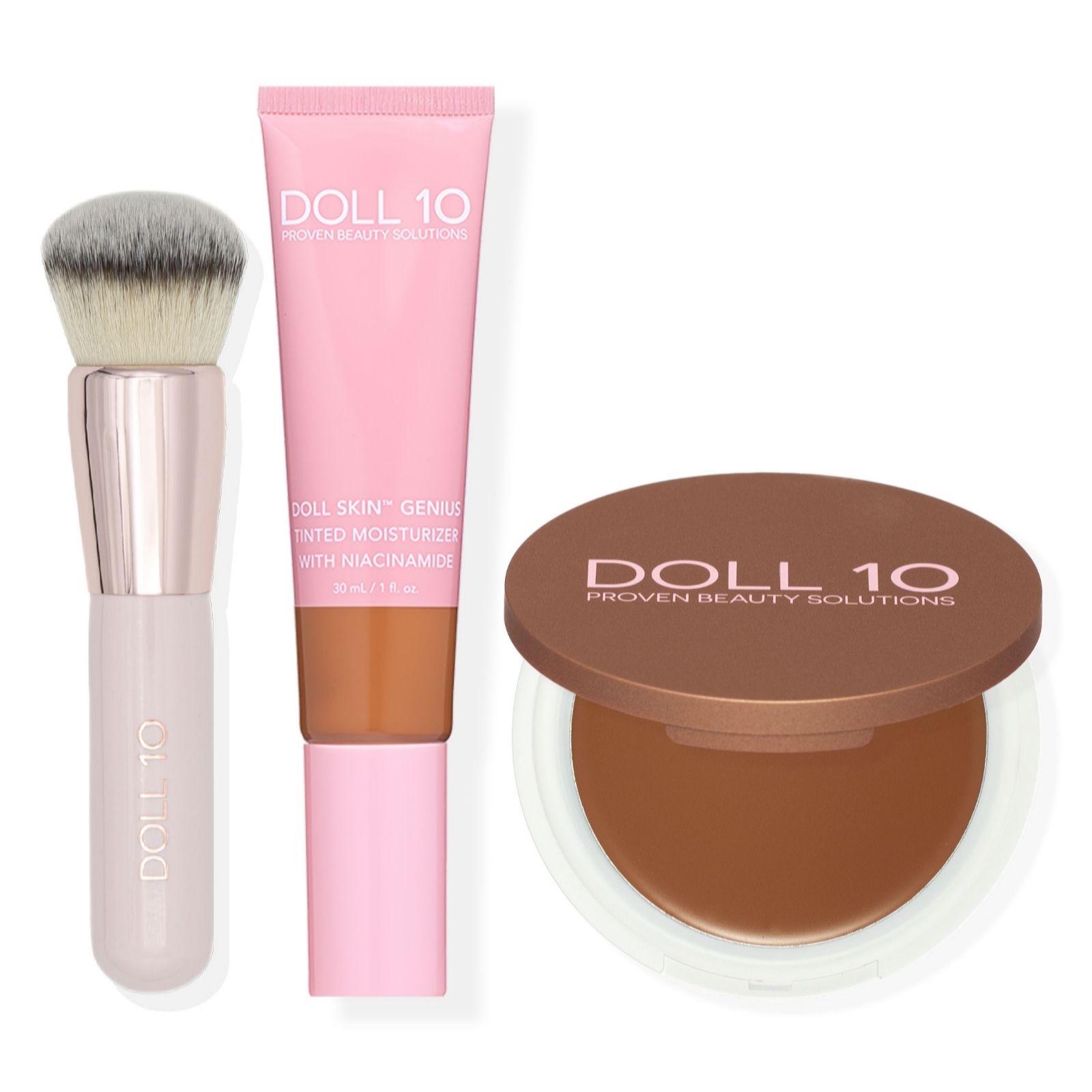 Doll10 Genius Skin Bronze & Glow 3 Piece Summer Collection