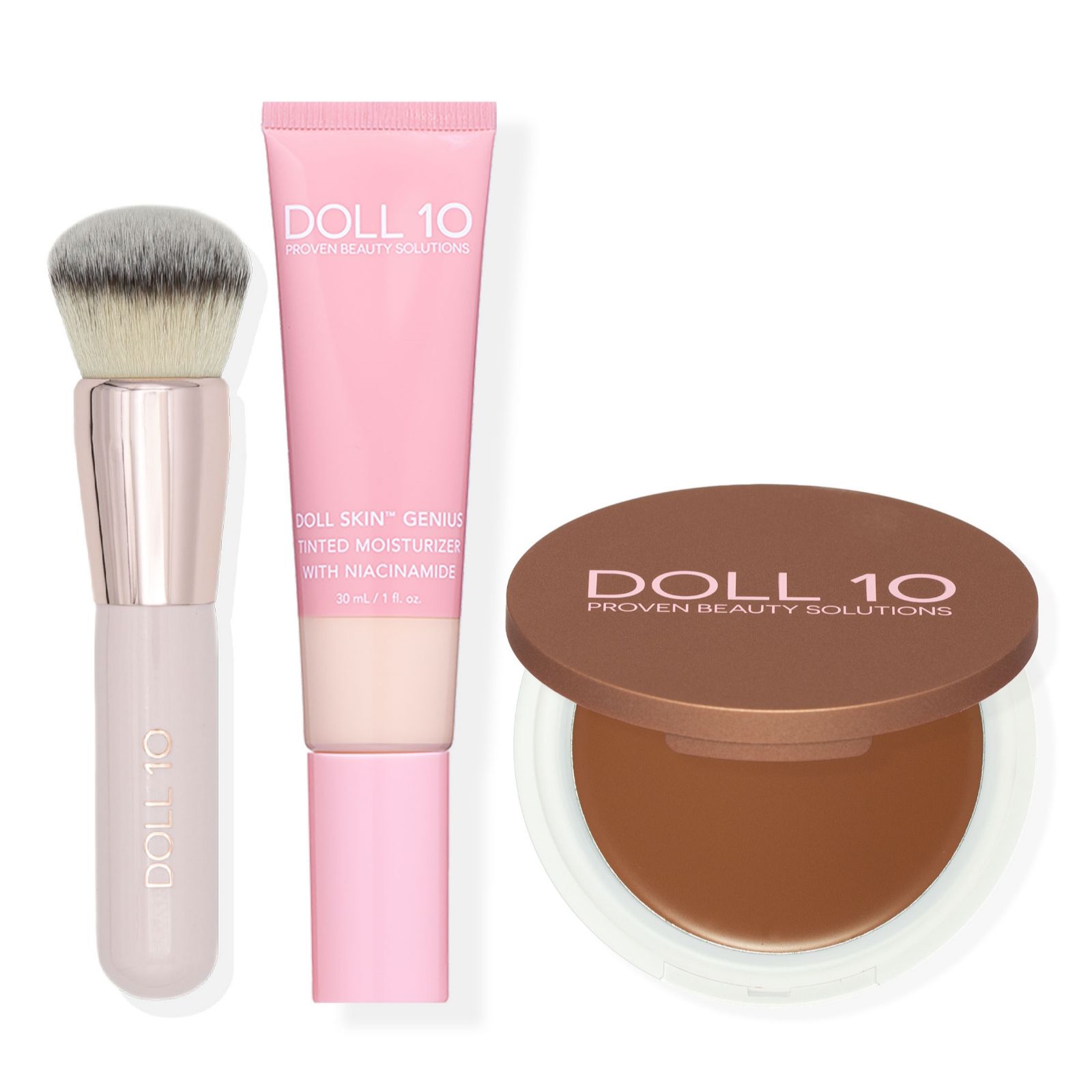 Doll10 Genius Skin Bronze & Glow 3 Piece Summer Collection