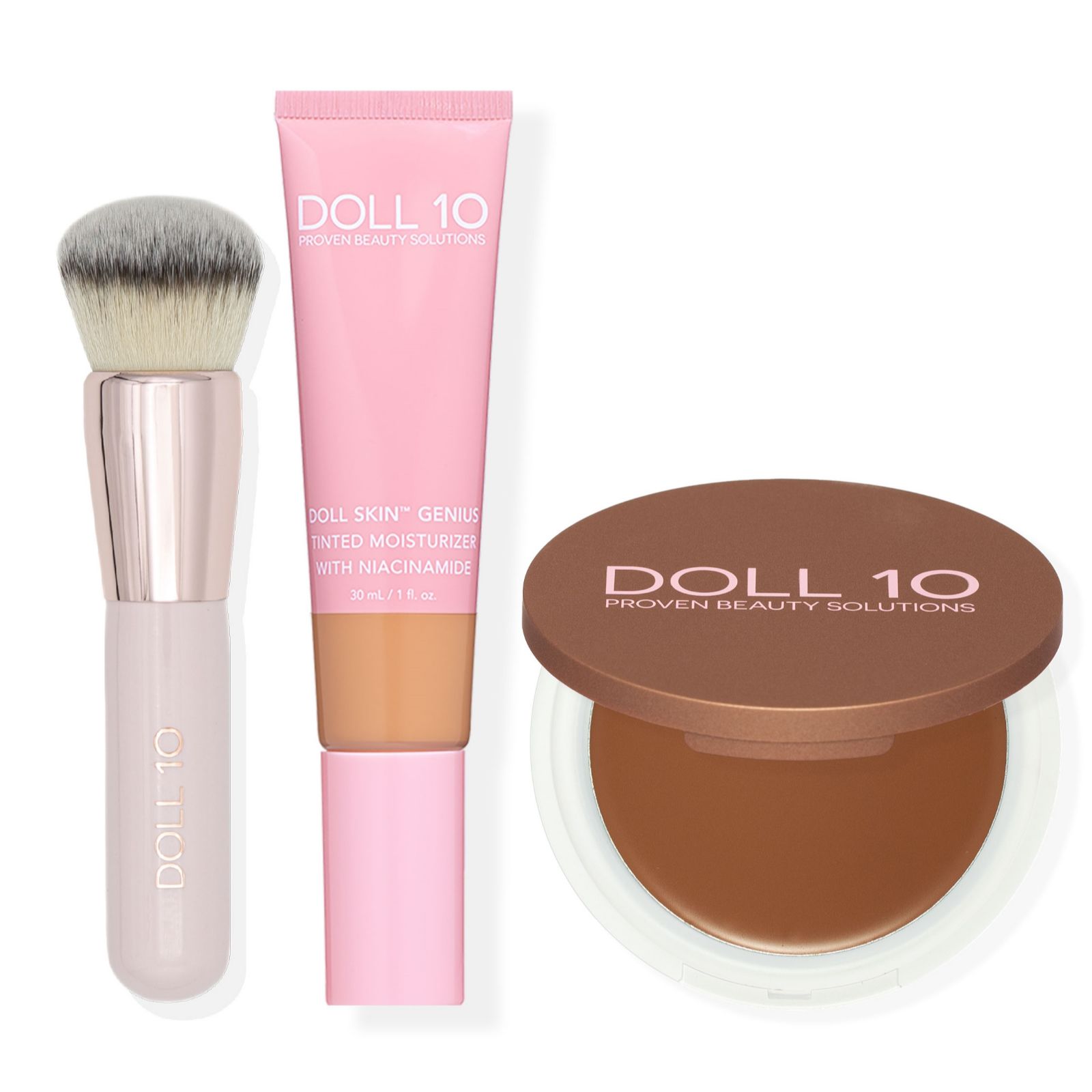 Doll10 Genius Skin Bronze & Glow 3 Piece Summer Collection