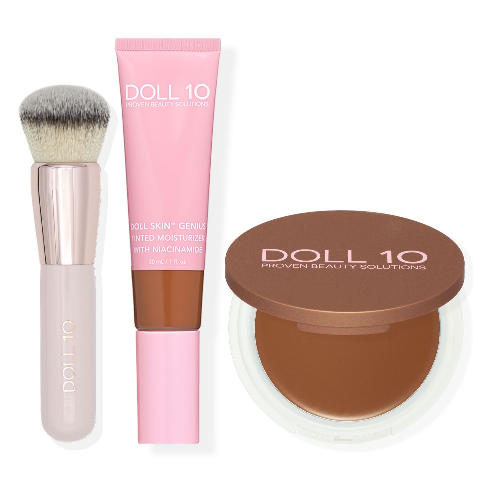 Doll10 Genius Skin Bronze & Glow 3 Piece Summer Collection