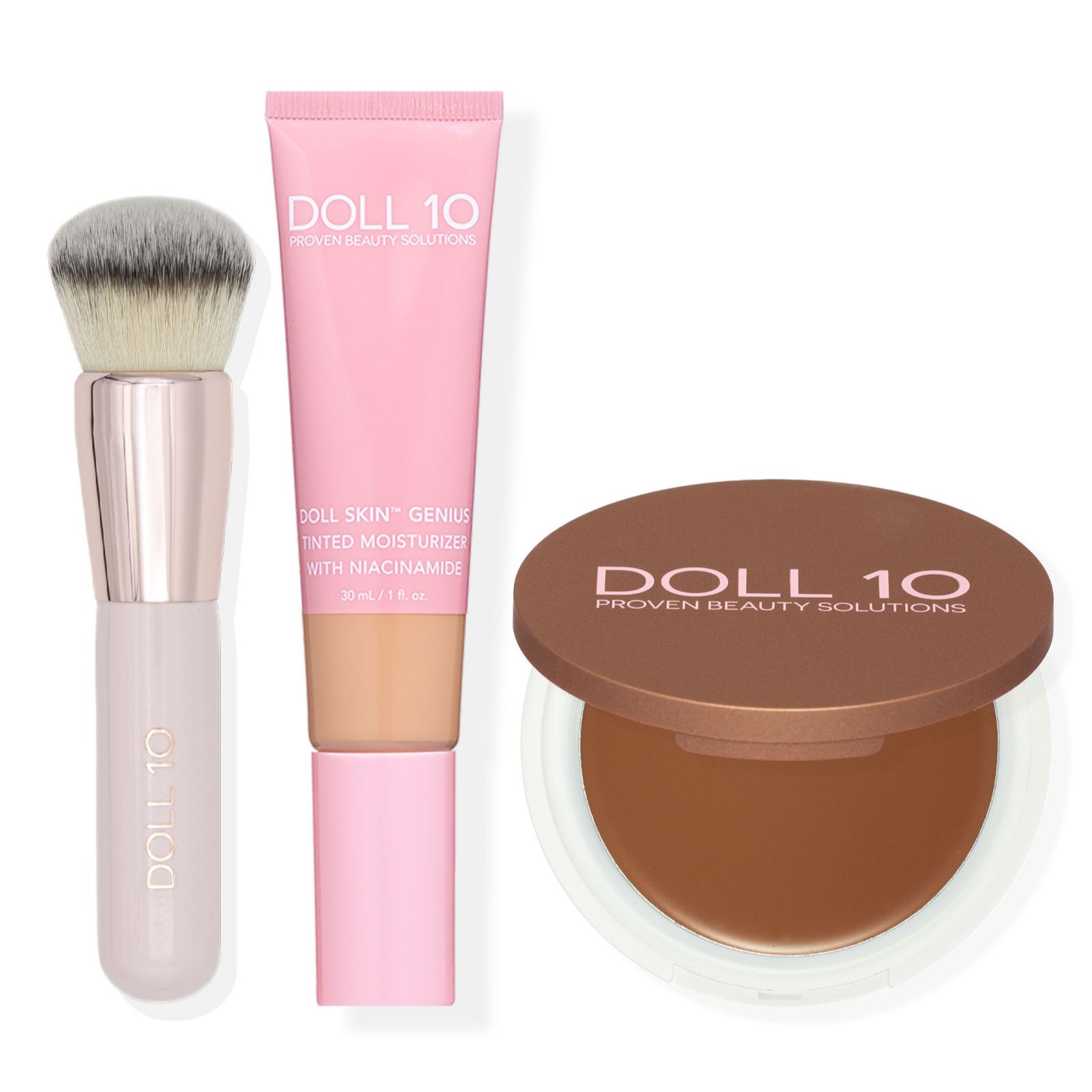 Doll10 Genius Skin Bronze & Glow 3 Piece Summer Collection