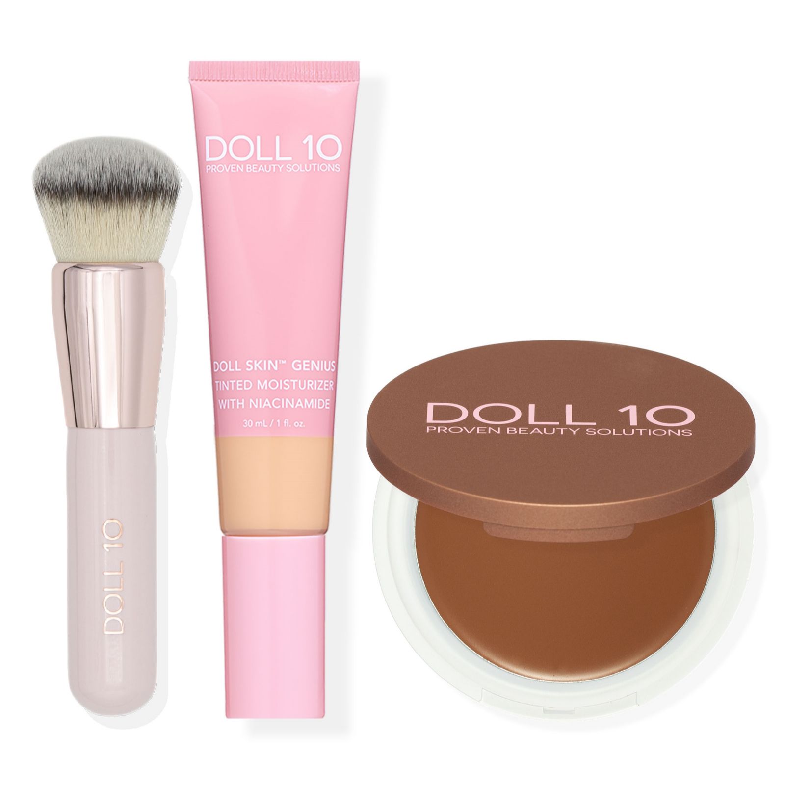 Doll10 Genius Skin Bronze & Glow 3 Piece Summer Collection