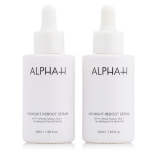 Alpha-H Midnight Reboot Serum 50ml Duo