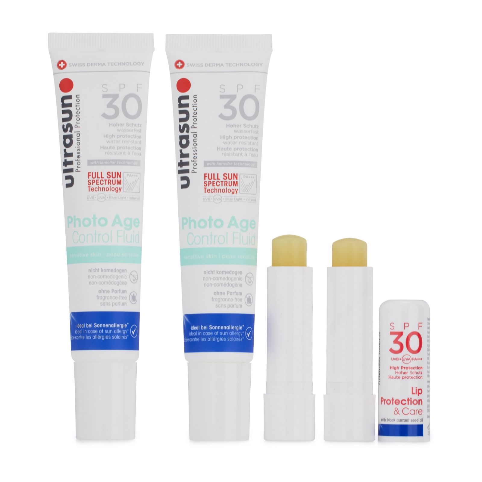 Ultrasun Sun Protection 4 Piece SPF 30 Face & Lip Set