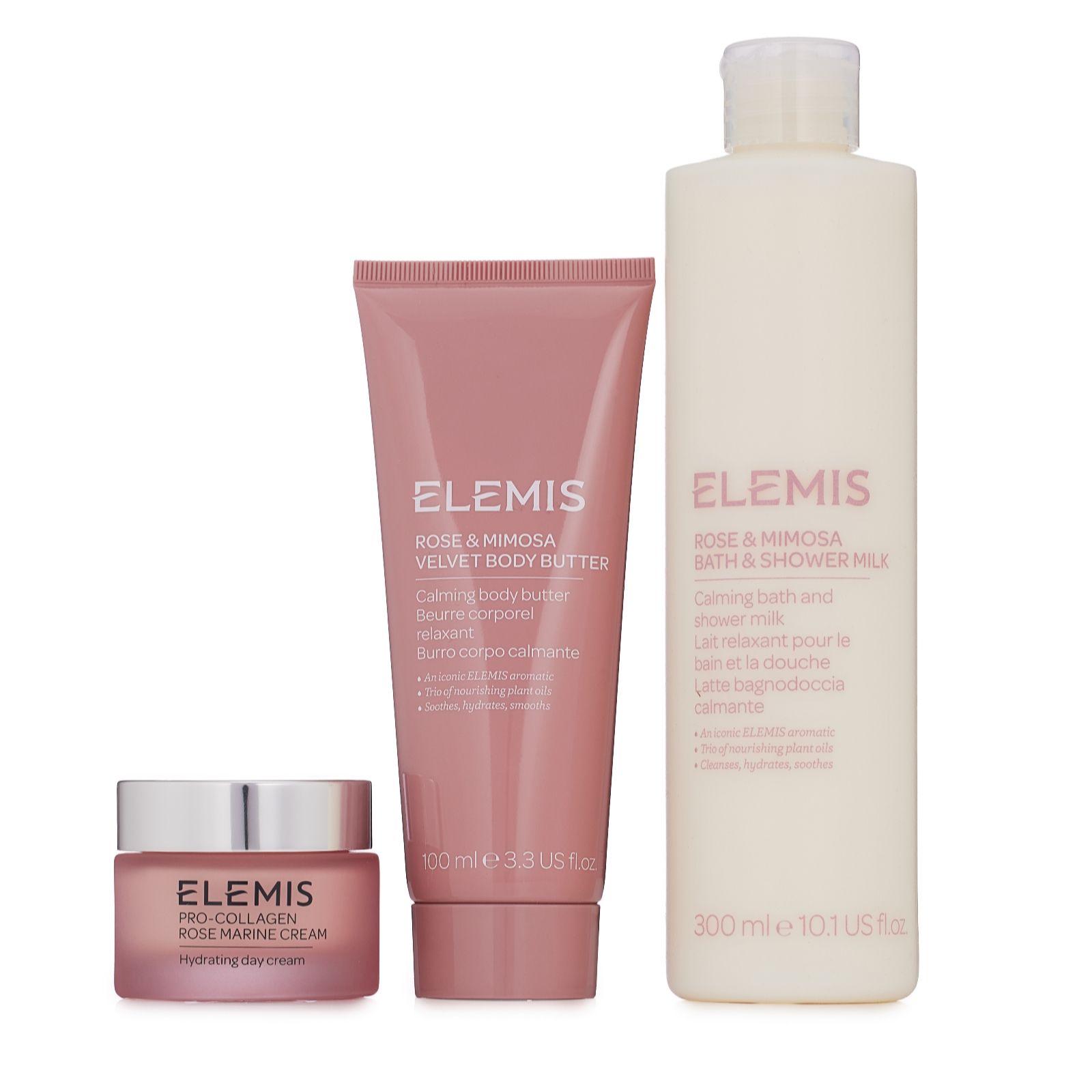 Elemis 3 Piece Pro-Collagen Rose & Mimosa Collection