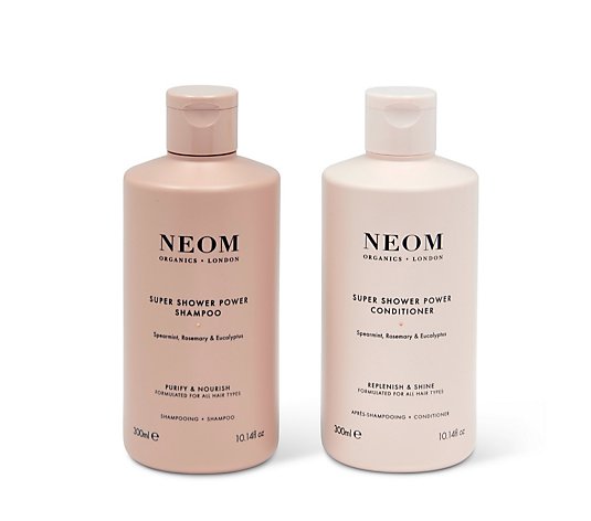 Neom Super Shower Power Shampoo & Conditioner Duo 300ml