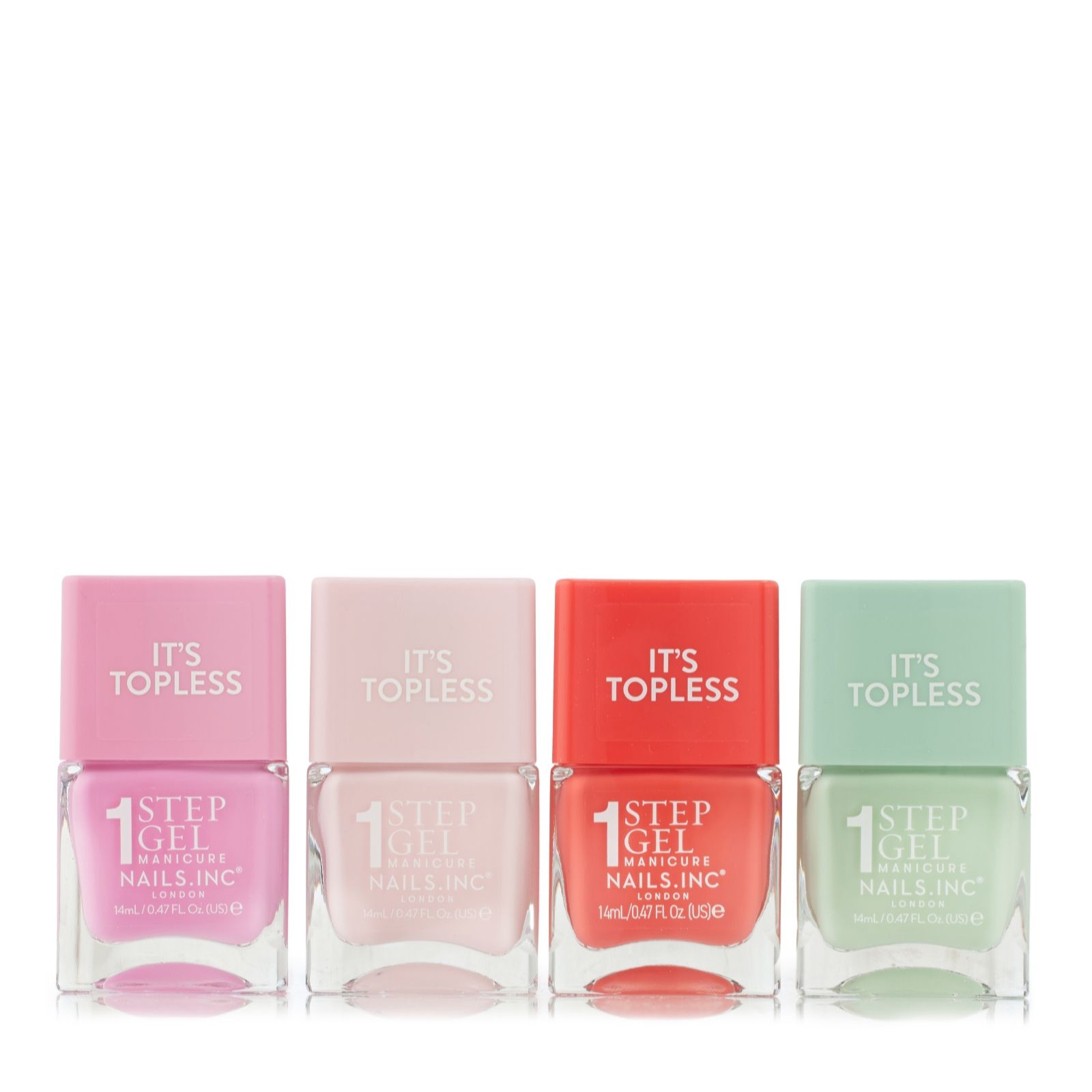 Nails Inc It's Topless Sorbet Spritz Collection