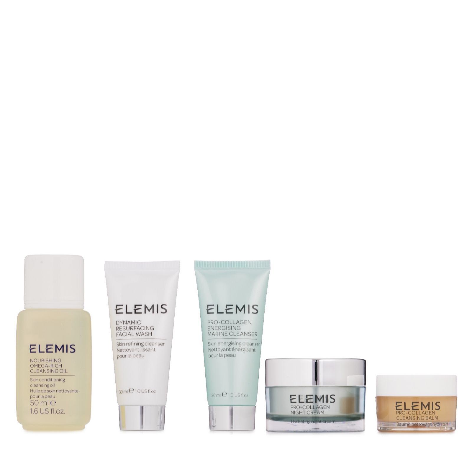 Elemis 5 Piece Radiance Cleanse & Night Collection