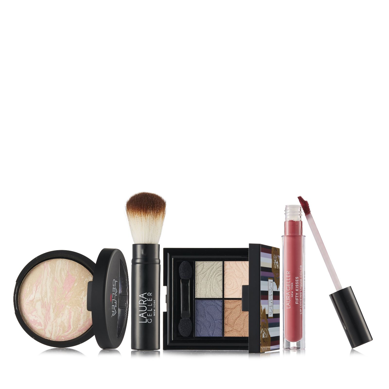 Laura Geller 4 Piece London in Bloom Cosmetic Collection - QVC UK