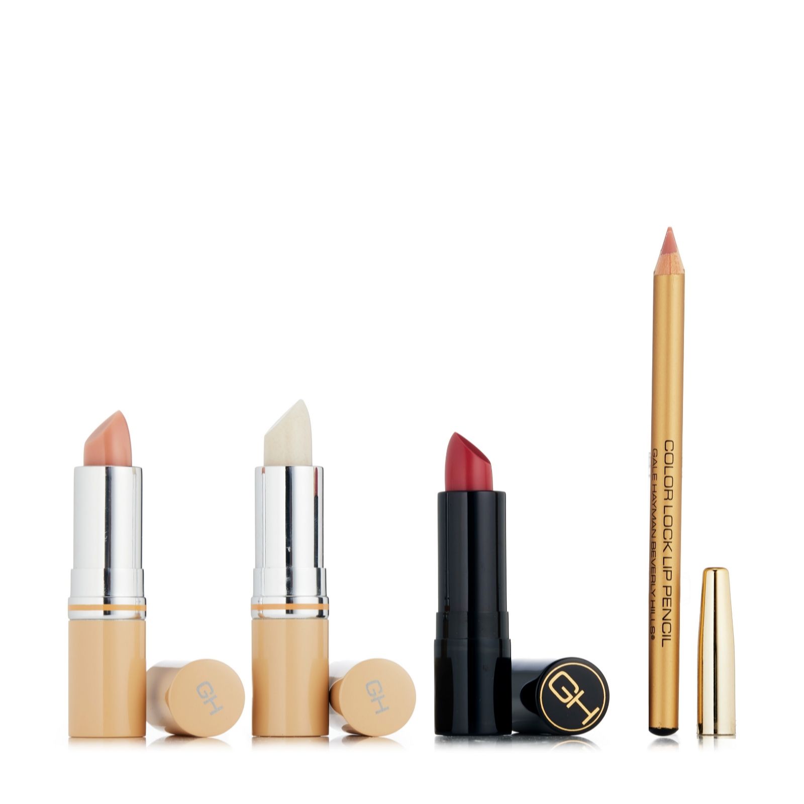Gale Hayman Tea Rose 4 Piece Lip Collection