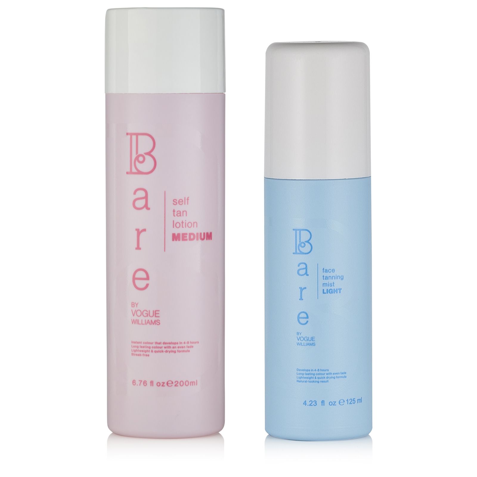 Bare By Vogue 2 Piece Lotion & Face Mist Tanning Collection