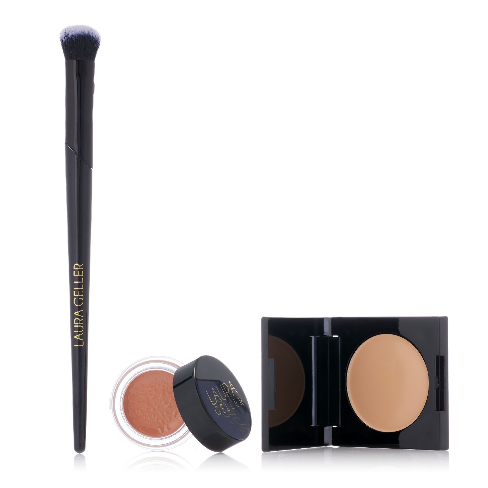 Laura Geller Seamless Finish Concealer & Cancel n Conceal Duo with Brush