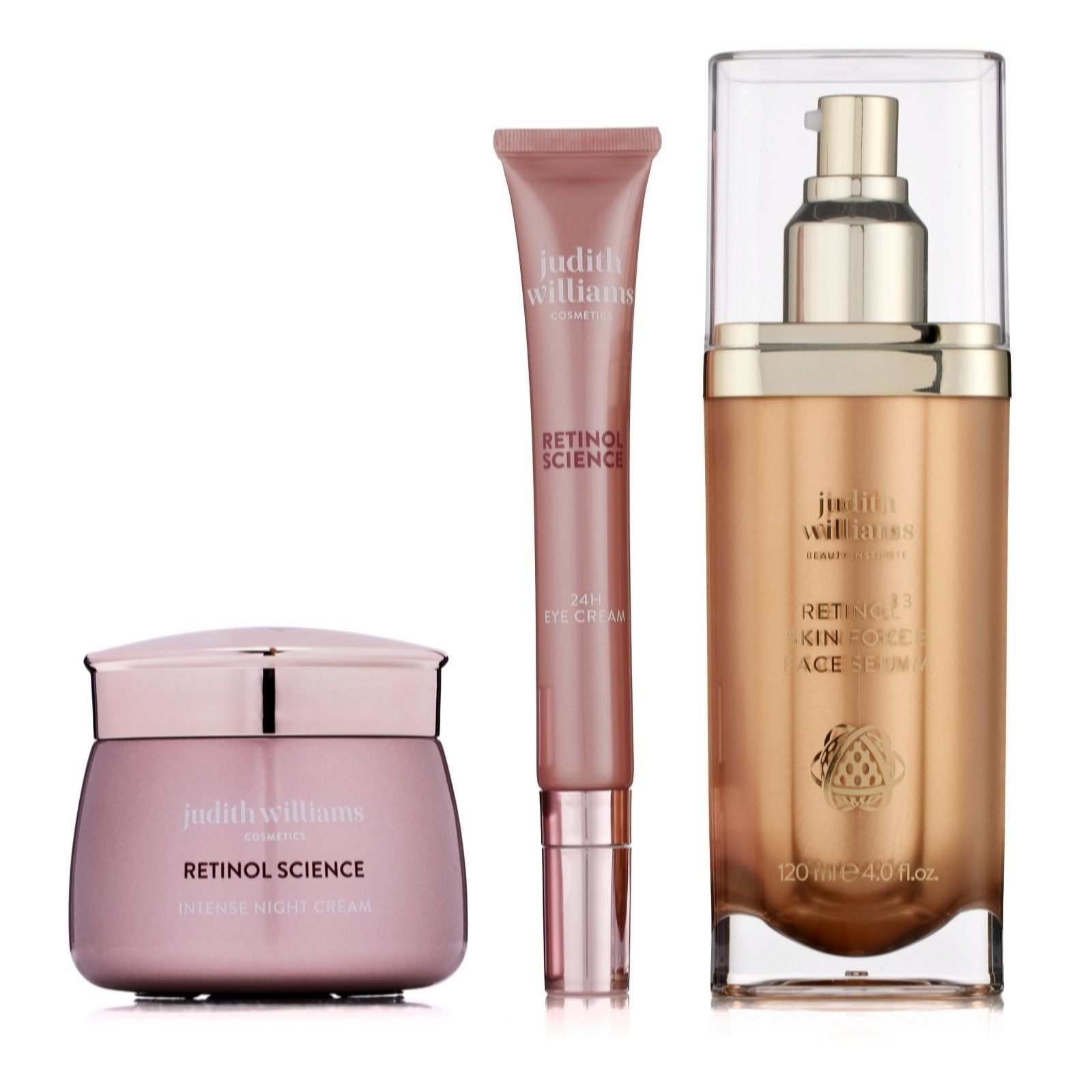Judith Williams Retinol Science 3 Piece Skincare Collection