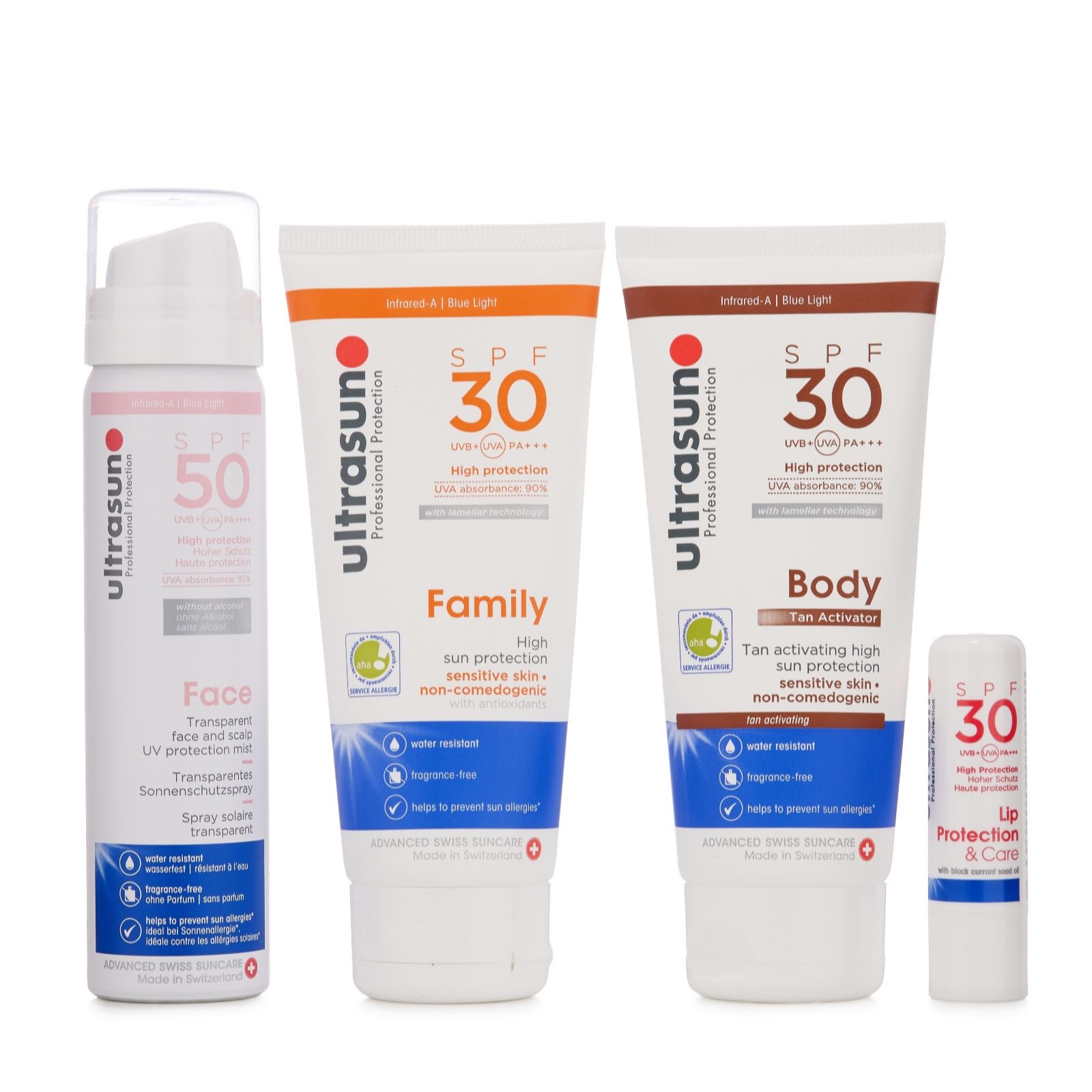 Ultrasun Sun Protection 4 Piece Starter Kit