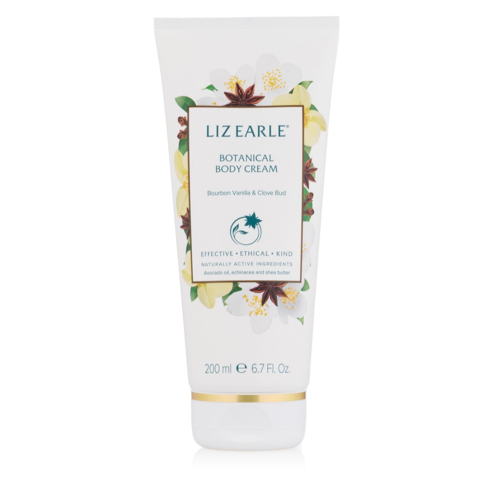 Liz Earle Botanical Body Cream Bourbon Vanilla & Clove Bud 200ml