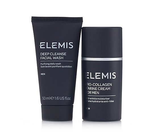 Elemis Men's Pro-Collagen Marine Cream & Facial Wash