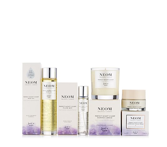 Neom 4 Piece All About Sleep Bedtime Ritual Collection