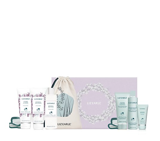Liz Earle Patchouli & Vetiver Botanical Face and Body 6 Piece Gift