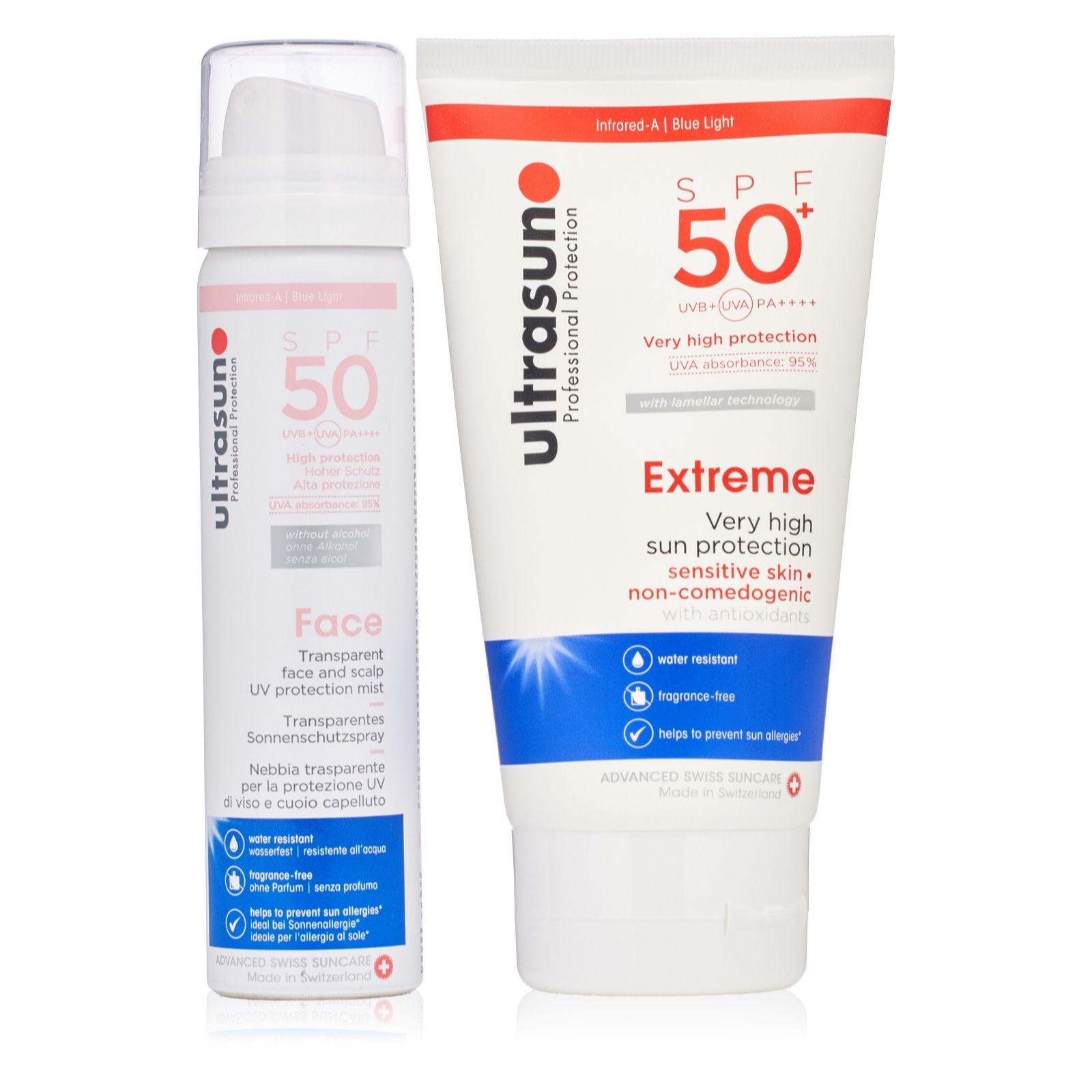 Ultrasun SPF 50+ Body and Mist Duo