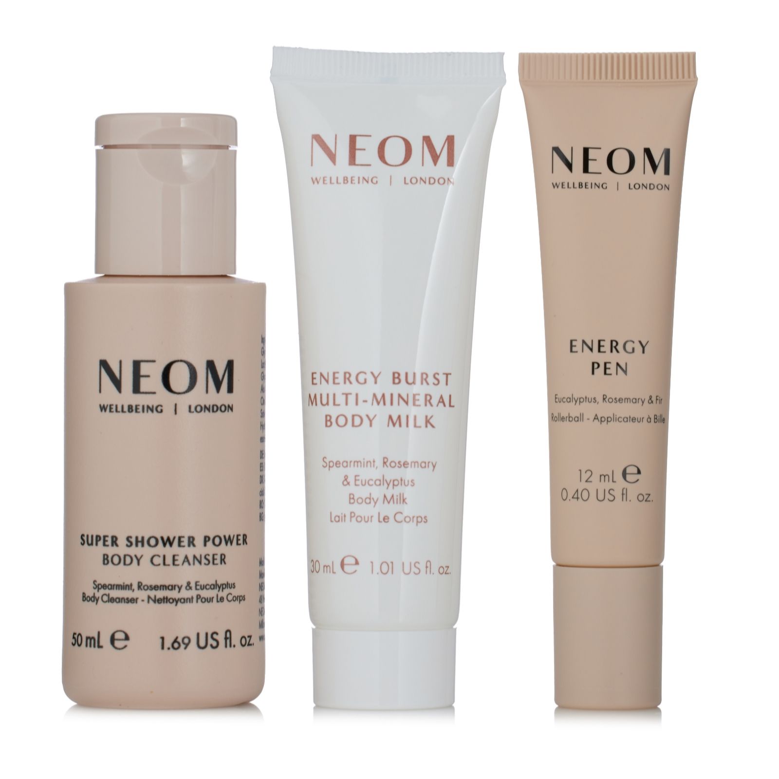 NEOM Wellbeing Energy On The Go Discovery Collection