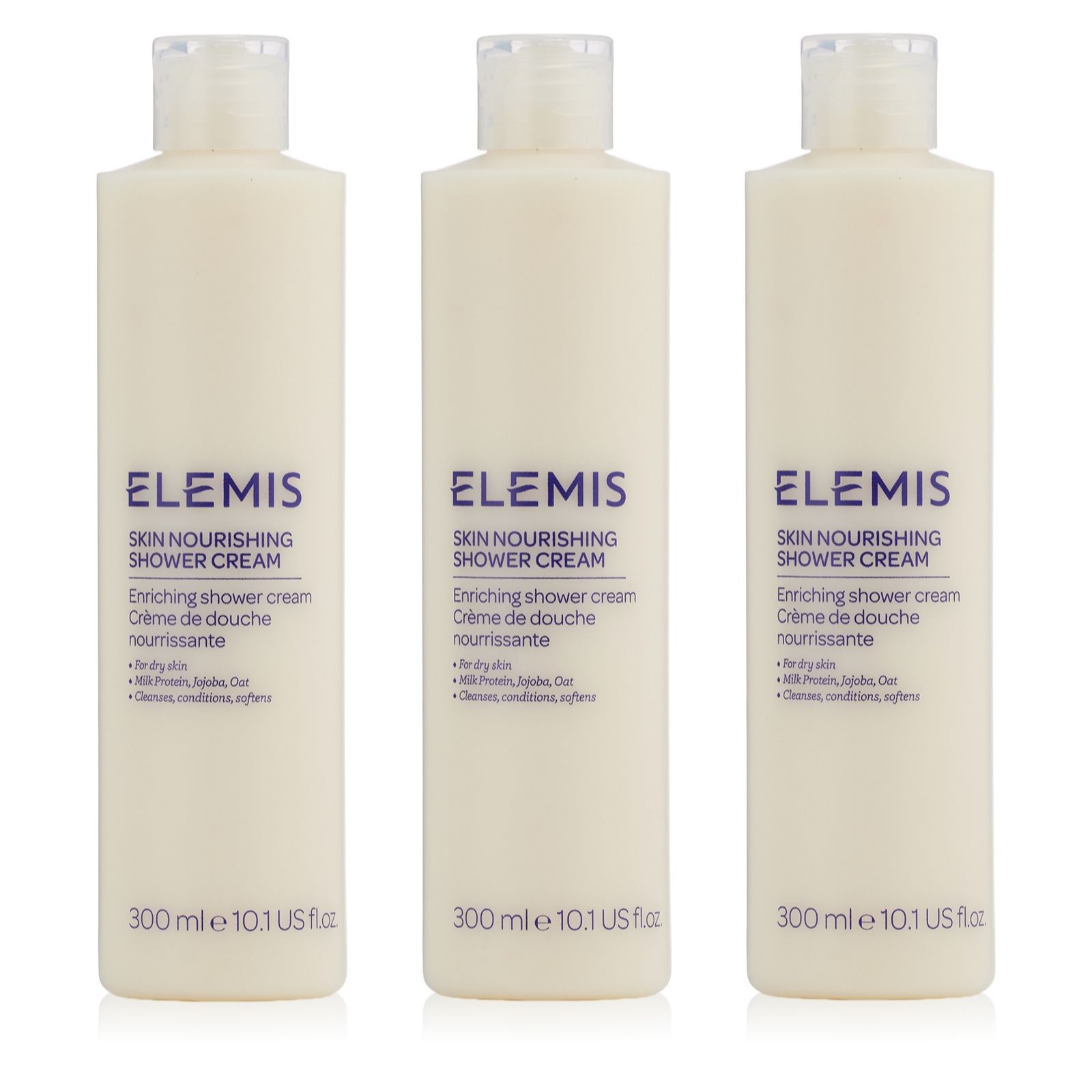 Elemis Skin Nourishing Shower Cream 300ml Trio