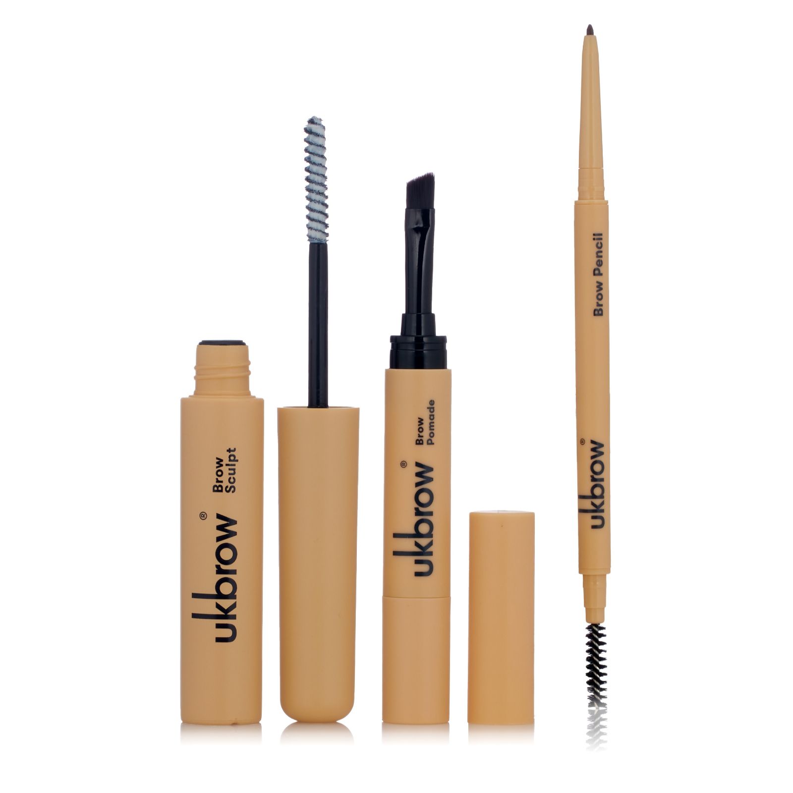 UKBROW 3 Piece Brow Sculpt, Pencil & Pomade