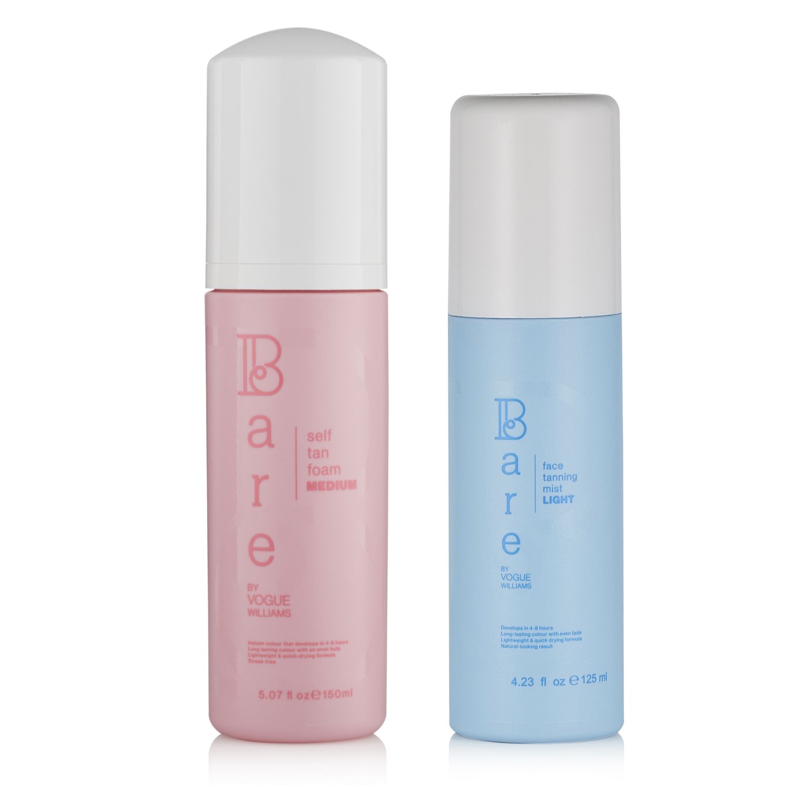 Bare By Vogue Tanning Foam & Face Mist Collection