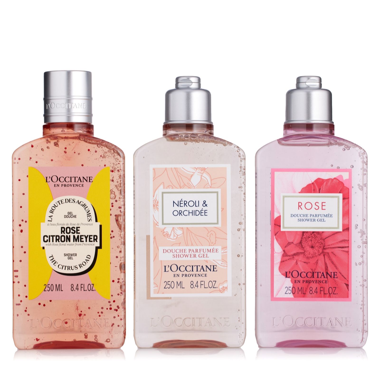 L'Occitane Floral Boutique Body Wash Trio