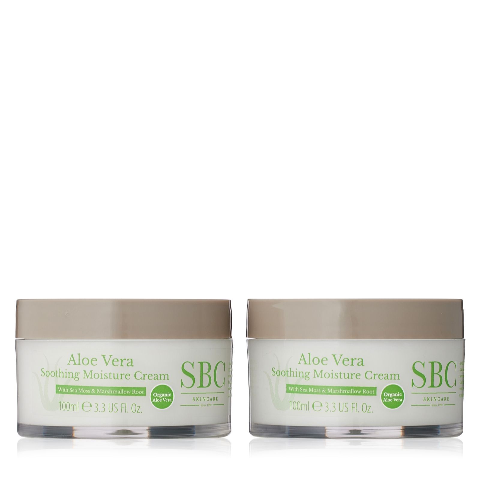 SBC Aloe Vera Moisture Cream Duo 100ml x2