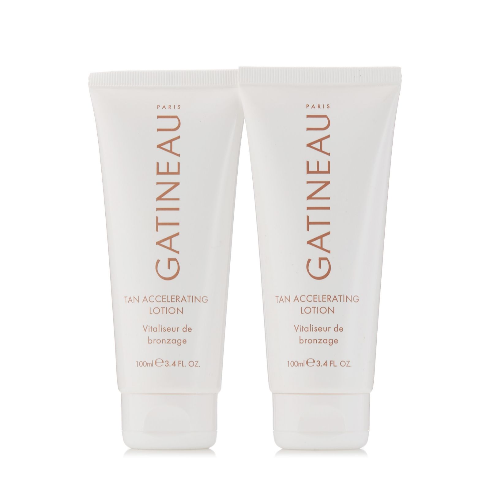 Gatineau Tan Accelerating Lotion Duo QVC UK
