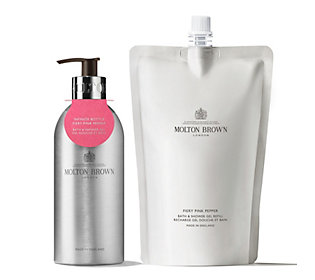 Molton Brown Infinite Bottle 400ml and Refill Duo