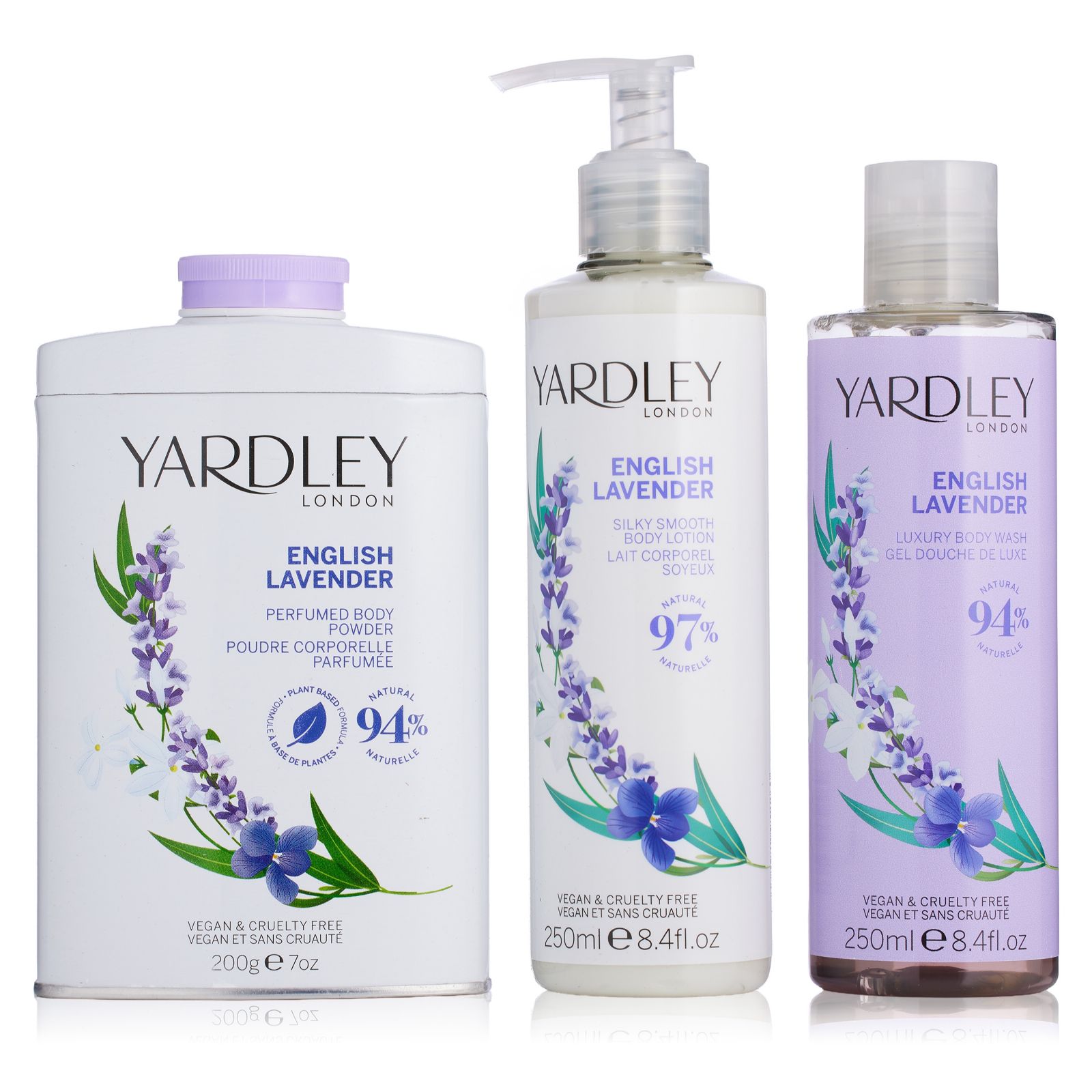 Yardley Fragrance Body Trio