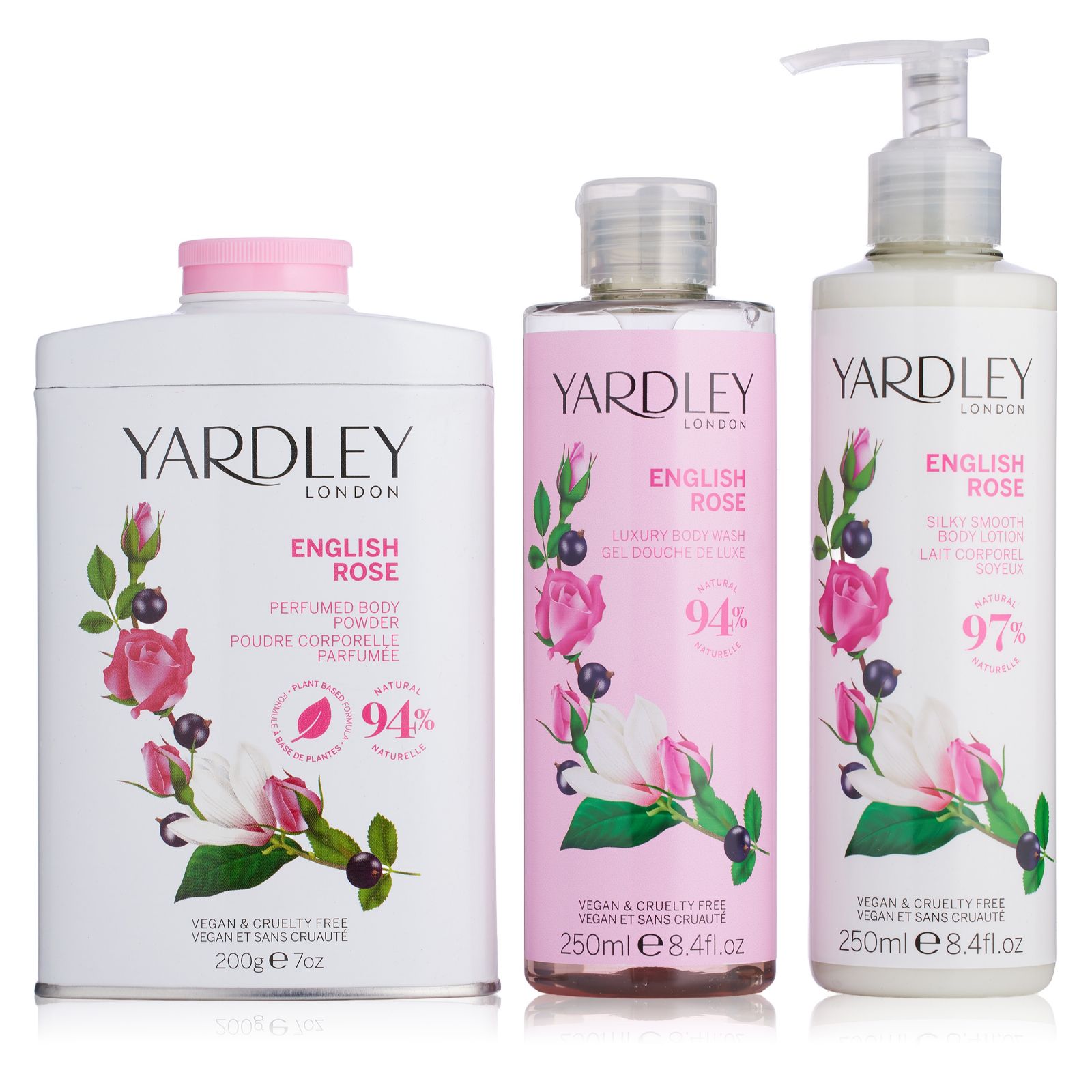 Yardley Fragrance Body Trio