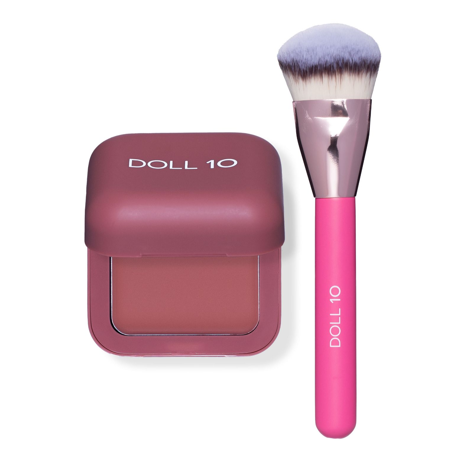 Doll 10 Glow For It Peptide Bounce Blush & Brush