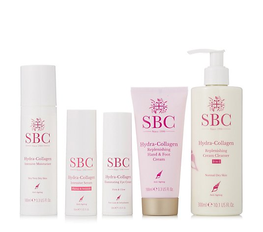 SBC 5 Piece Hydra-Collagen Replenishing Collection