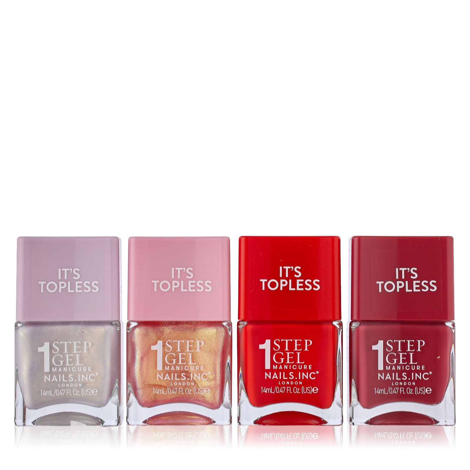 Nails Inc It's Topless Summer Haze Quad
