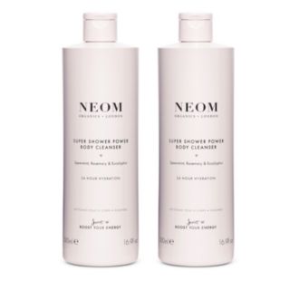 NEOM Wellbeing Shower Power Body Cleanser 500ml Duo